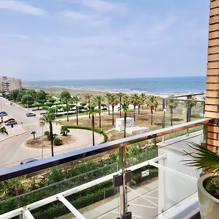 A 100 Metros De La Playa Con Grande Terraza Y Vistas Al Mar Apartamento