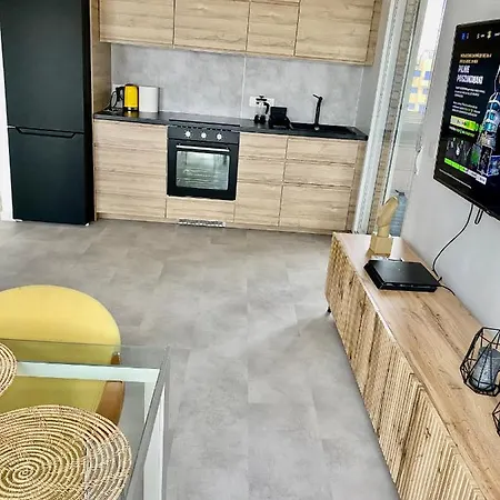 Apartamento A 100 Metros De La Playa Con Grande Terraza Y Vistas Al Mar